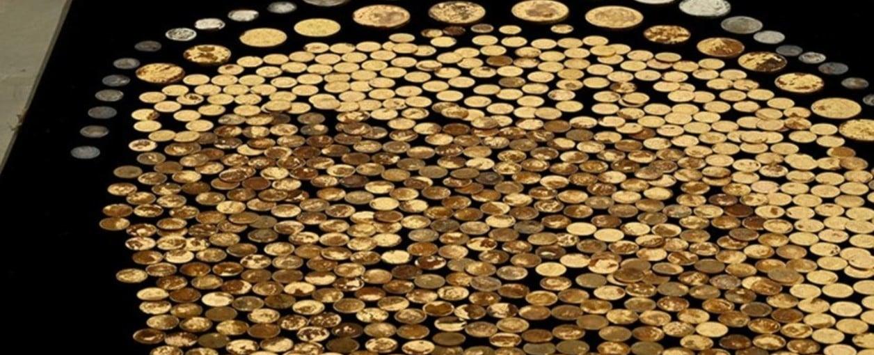 Encontró un tesoro de 700 monedas de oro de la Guerra Civil de EE.UU.