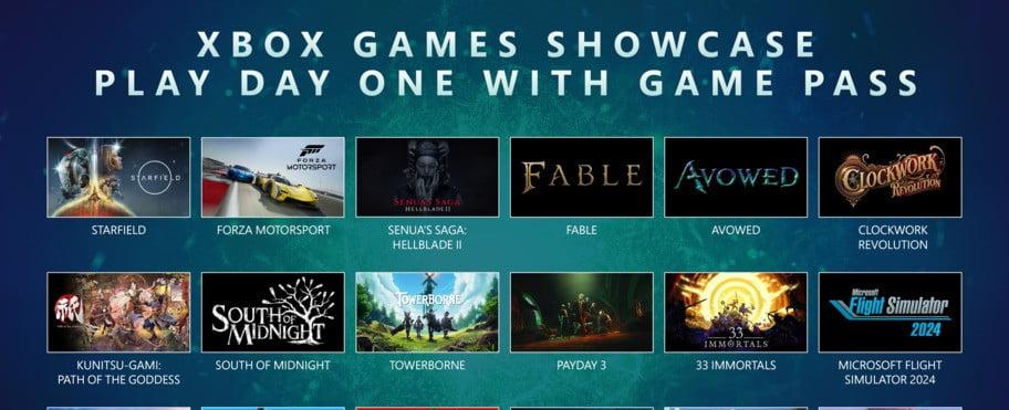 Estas son las grandes novedades que nos dejó el Xbox Showcase 2023 - Portamento.cl