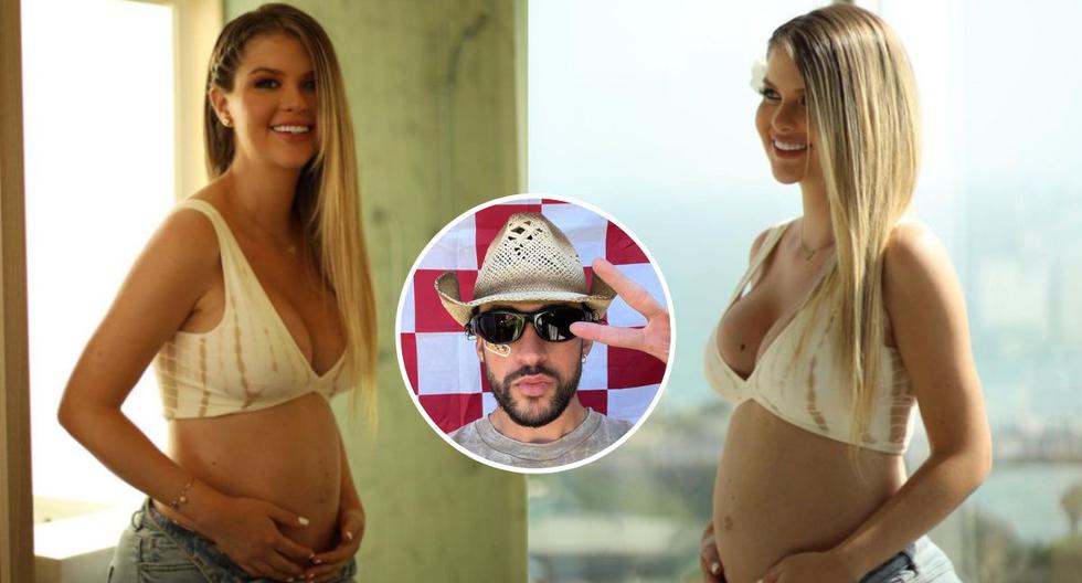 Brunella confiesa que pone música de Bad Bunny para estimular a su bebé