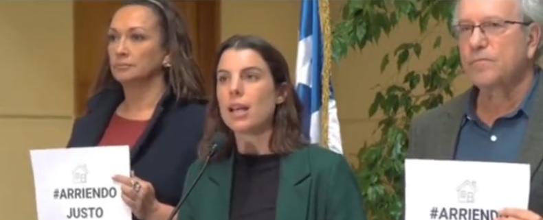 PC y Frente Amplio presentaron terraplanista proyecto para bajar el precio de los arriendos… Que al final los terminará subiendo