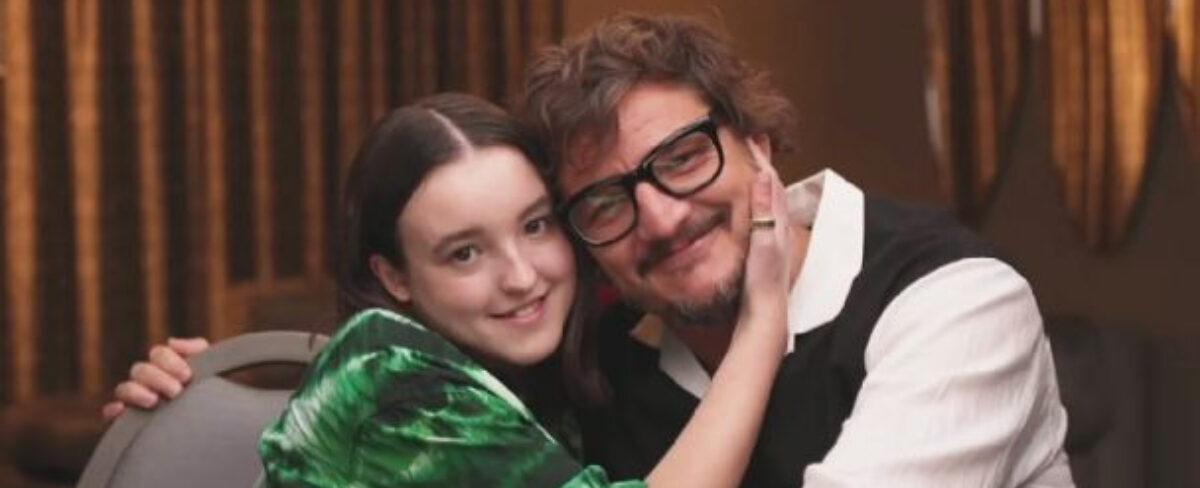 Captan a Pedro Pascal explicando a Bella Ramsey cómo controla la ansiedad en la alfombra roja