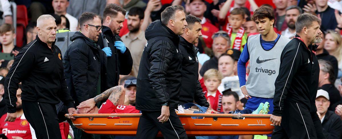 Antony llora: sale lesionado en camilla y arriesga perderse final de FA Cup contra Manchester City