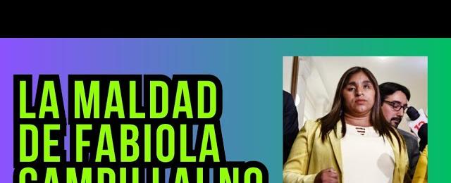La maldad de Fabiola Campillai No tiene límites