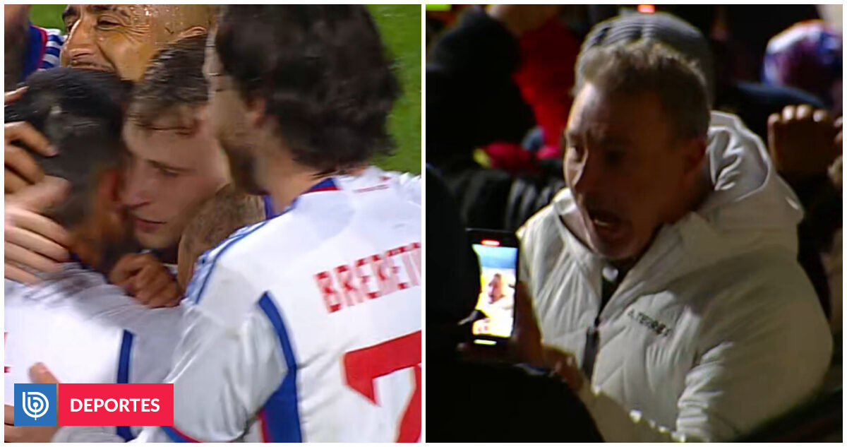 Hasta las lágrimas: Marcelo Barticciotto llora de emoción tras gol de su hijo Bruno en La Roja