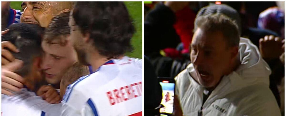 Hasta las lágrimas: Marcelo Barticciotto llora de emoción tras gol de su hijo Bruno en La Roja