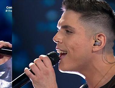 Ganadores de Rojo impactaron en batalla para seguir en The Voice