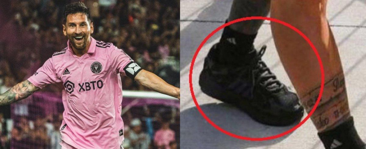 Hasta Bad Bunny reaccionó: el precio de las zapatillas que Lionel Messi utilizó en su debut con Inter Miami