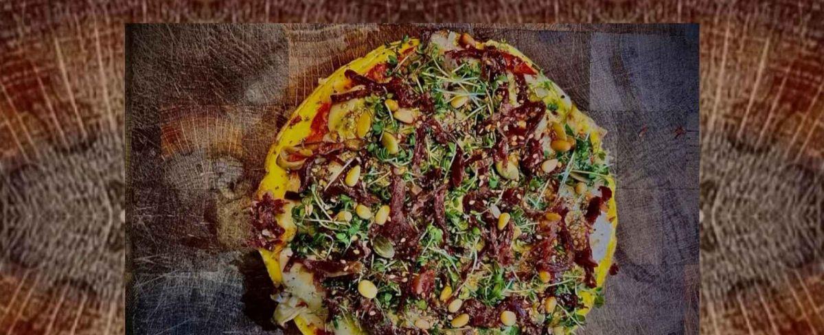 La receta de una chef con un sol Repsol para hacer una pizza keto (proteica) en solo 7 minutos