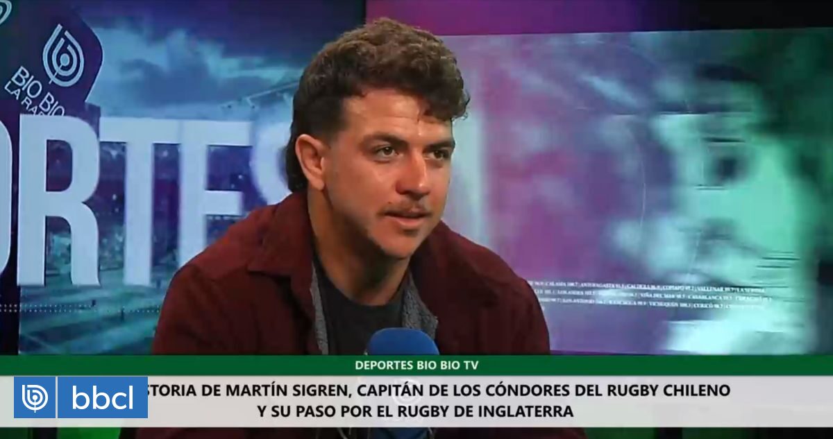 Martín Sigren, capitán de Los Cóndores y Francia 2023: "Era nuestro deber meter a Chile en el Mundial"