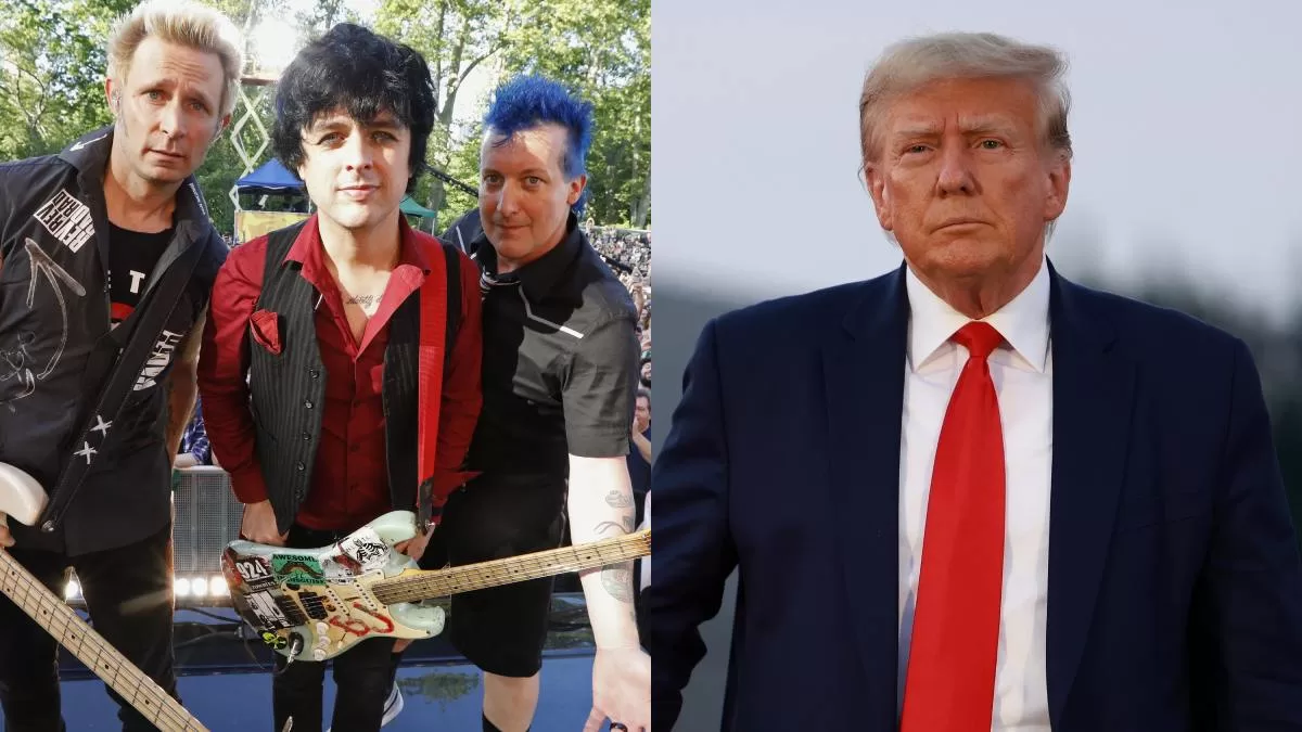 Green Day lanzó polera exclusiva burlándose de Donald Trump
