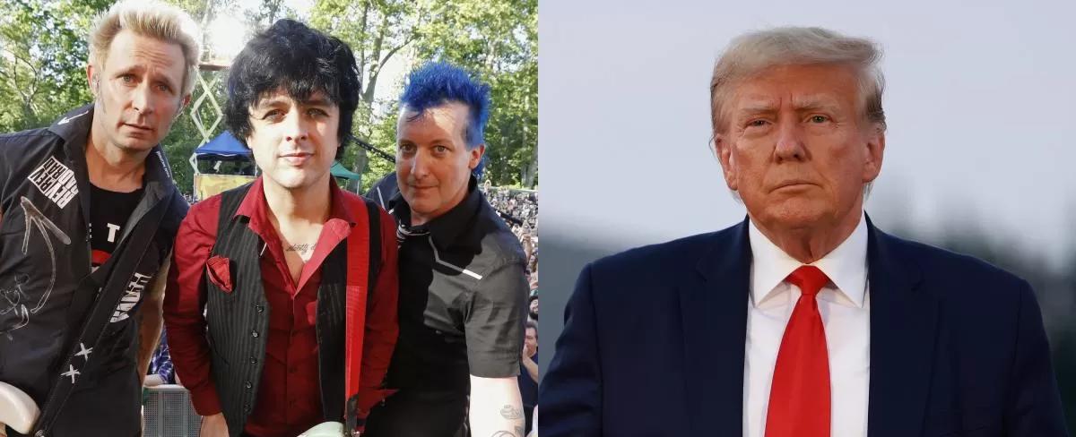 Green Day lanzó polera exclusiva burlándose de Donald Trump
