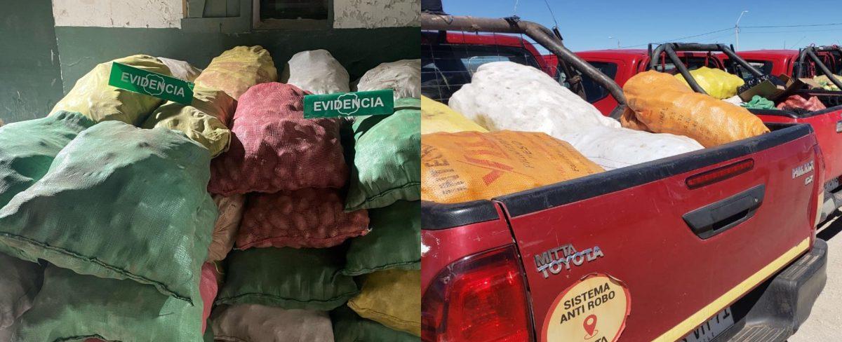 Interceptan 7 toneladas de papas de Perú y Bolivia que iban a ser comercializadas en Chile ante aumento de precios