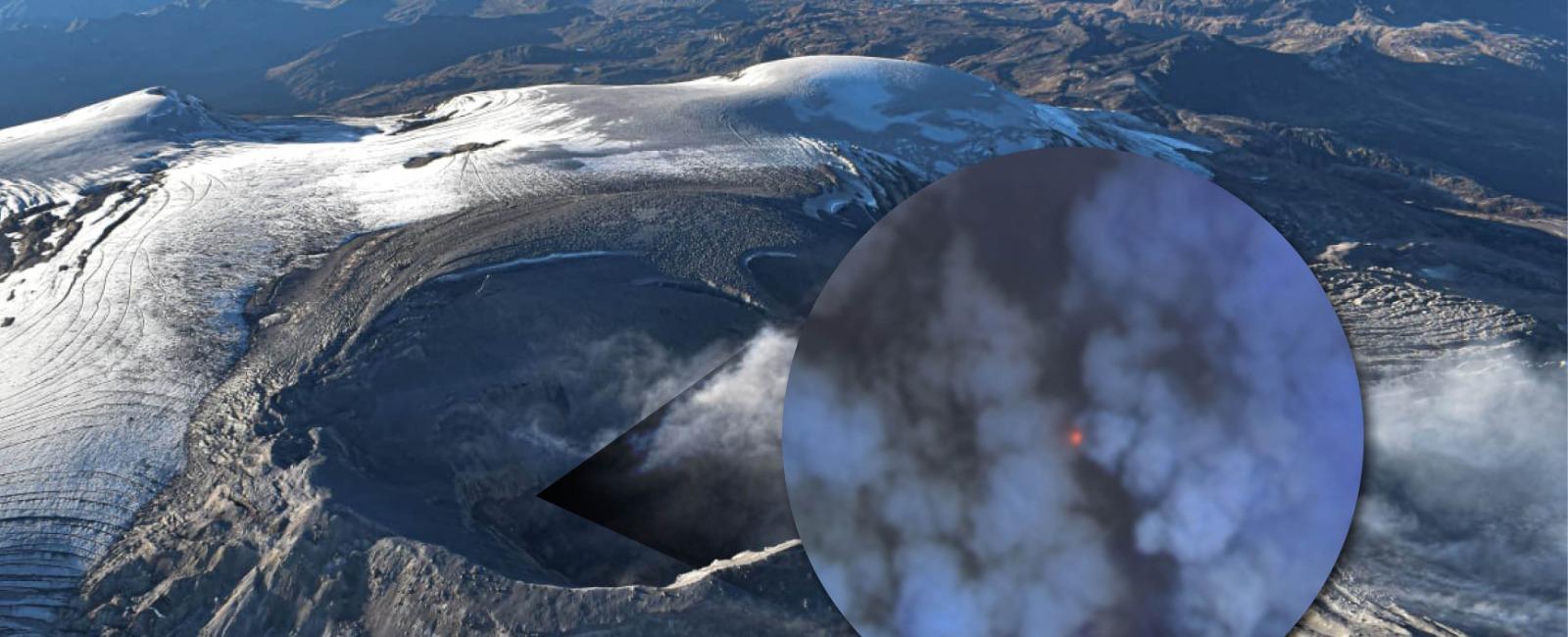 El misterio de la luz roja en el Nevado del Ruiz: ¿a qué se debe este fenómeno? | Cambio Colombia