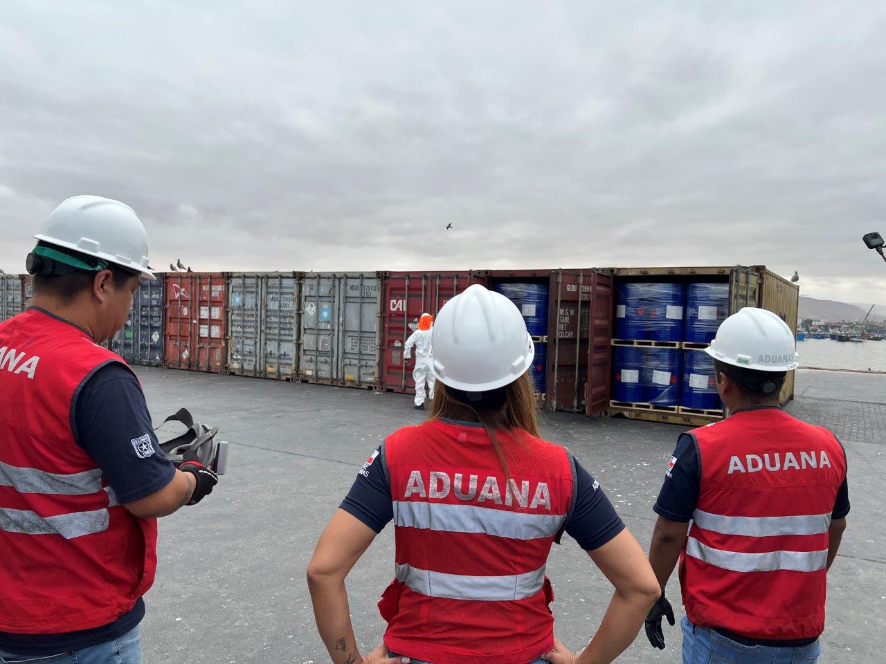 “Una incautación récord” de Aduanas: ONU destaca histórico decomiso de 690 toneladas de precursores químicos