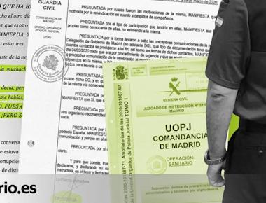 Imputado por investigaciones ilegales un guardia civil que vinculó al 8M y al Gobierno con la expansión del COVID