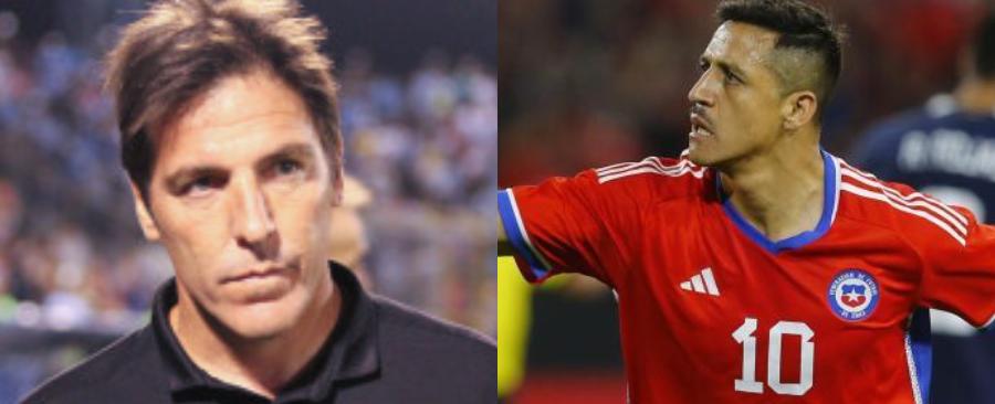 salvó el partido de Berizzo alexis sanchez