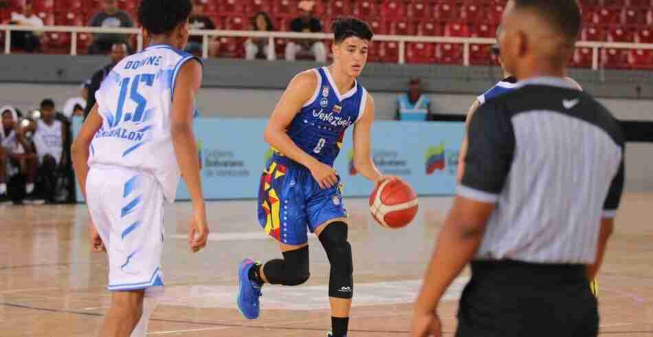 Diego Sulbarán, el venezolano en esta edición del Basketball Without Borders Americas
