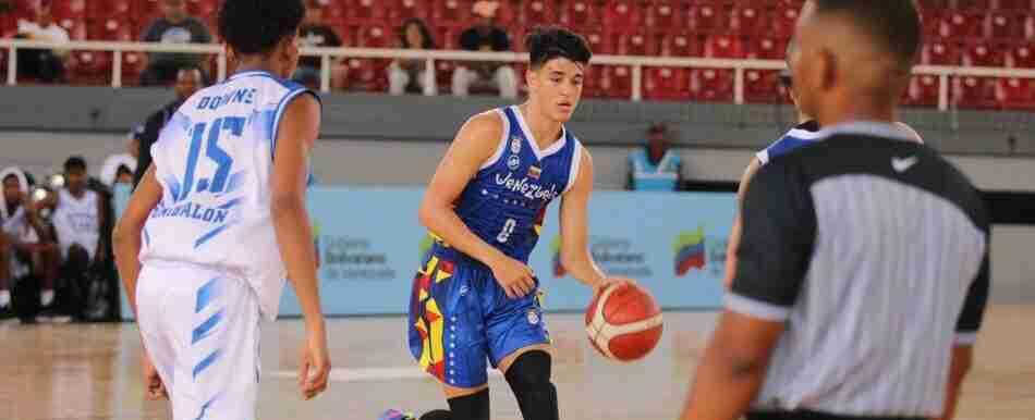 Diego Sulbarán, el venezolano en esta edición del Basketball Without Borders Americas