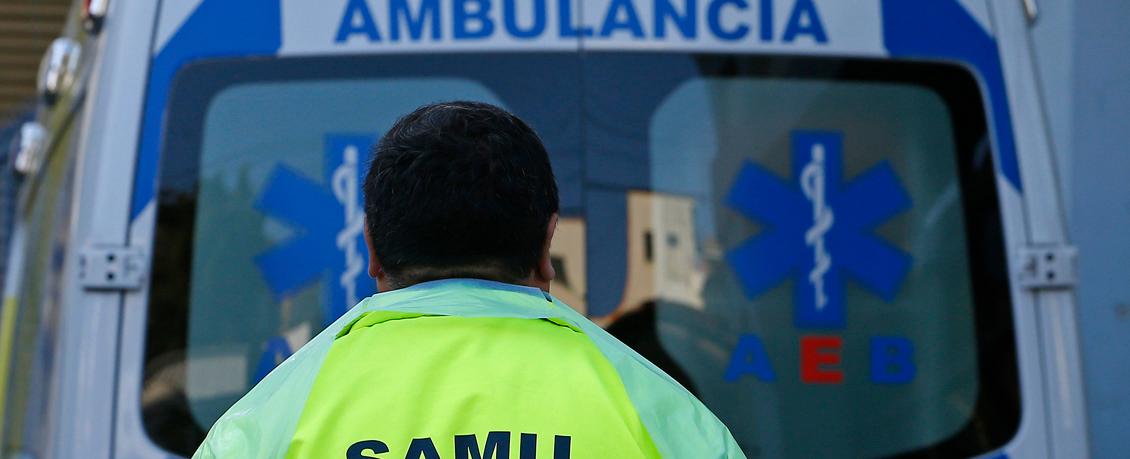 Personal de ambulancia fue encañonado y sufrió robo de camilla en Quillota