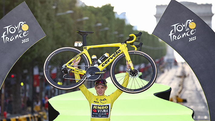 Jonas Vingegaard se consagra campeón del Tour de Francia por segundo año seguido: Cómo fue el cierre y el momento de la coronación