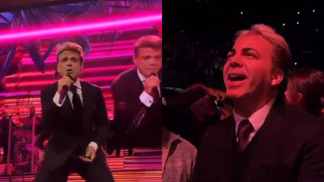 Luis Miguel finaliza tramo en Argentina con Cristian Castro en el público