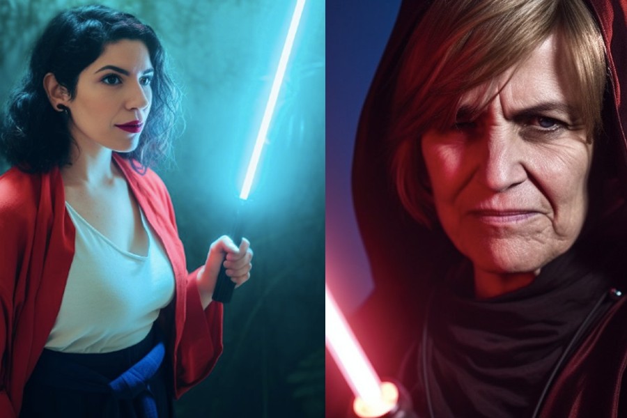 El enojo de Matthei contra candidata del FA por campaña que la asemeja a villana de Star Wars