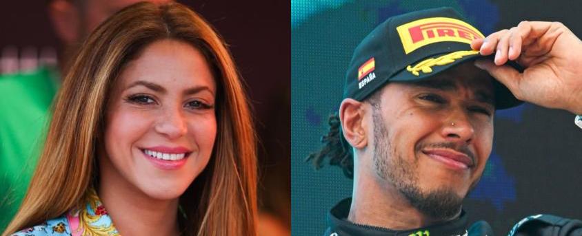 La foto de Shakira y Lewis Hamilton que aviva rumores de romance