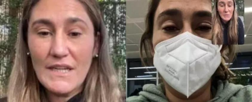 Belén Mora estuvo 16 días con hemorragia tras problema de salud