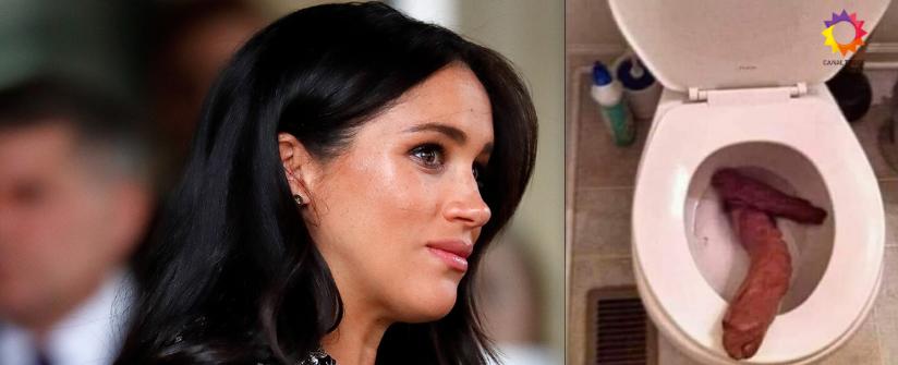 LA FOTO DEL INFARTANTE SORETE QUE DEJÓ MEGAN MARKLE EN LO DE UN AMIGO CAUSA CONMOCIÓN EN INGLATERRA.