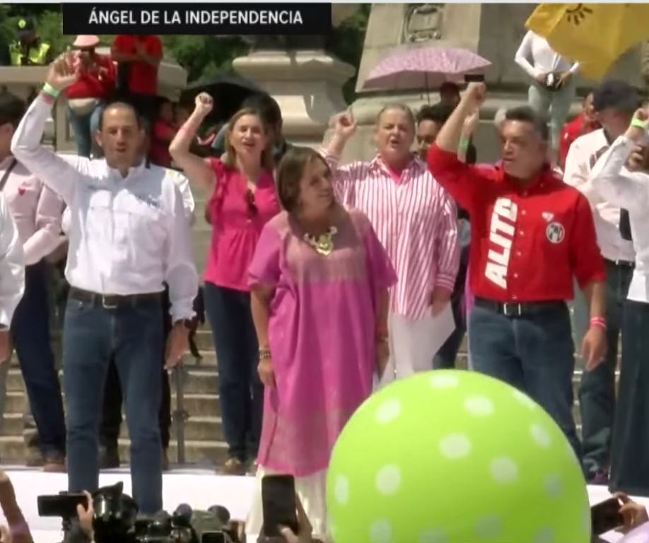 #EnVivo Xóchitl Gálvez recibe constancia como coordinadora del Frente Amplio por México