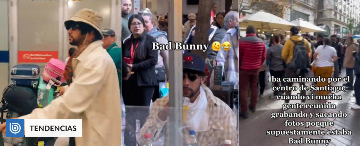 ¿Bad Bunny se encuentra en Chile? supuesta presencia del artista generó aglomeraciones en Santiago