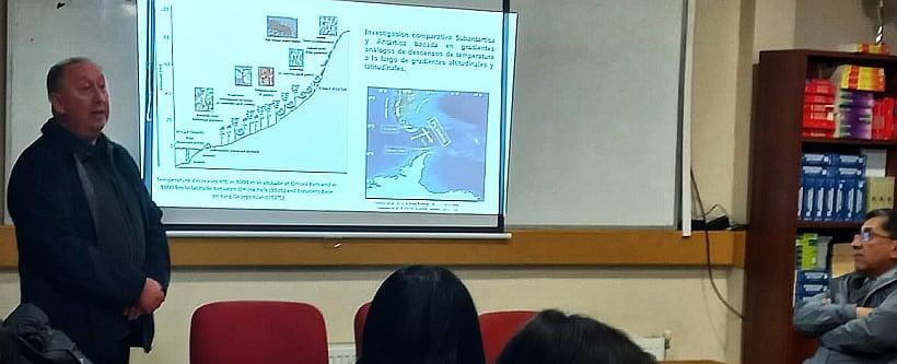 Especialista dictó charla en Calbuco sobre cambio climático y calentamiento global
