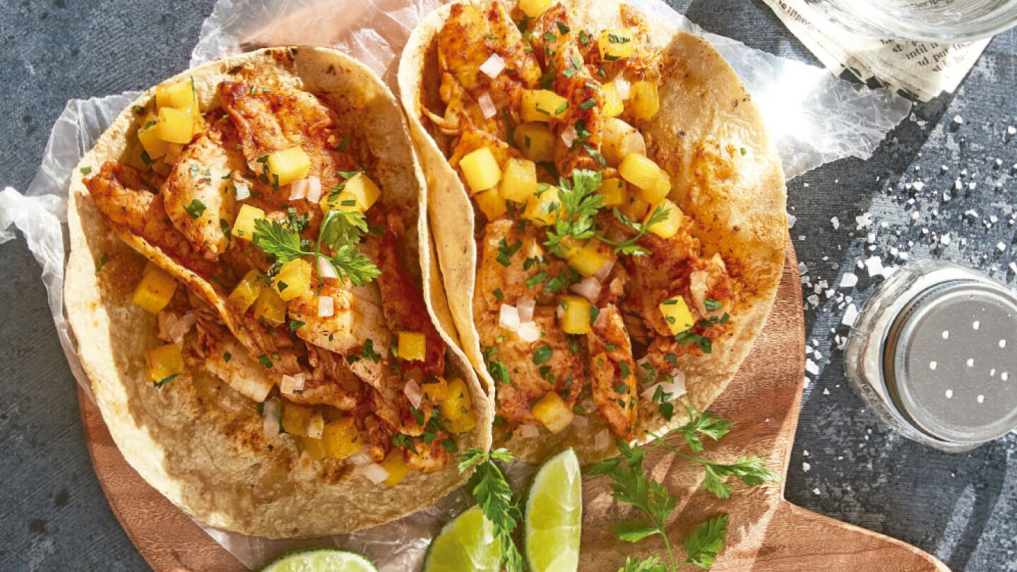 Tacos de pescado: receta al pastor fácil, rápida y económica
