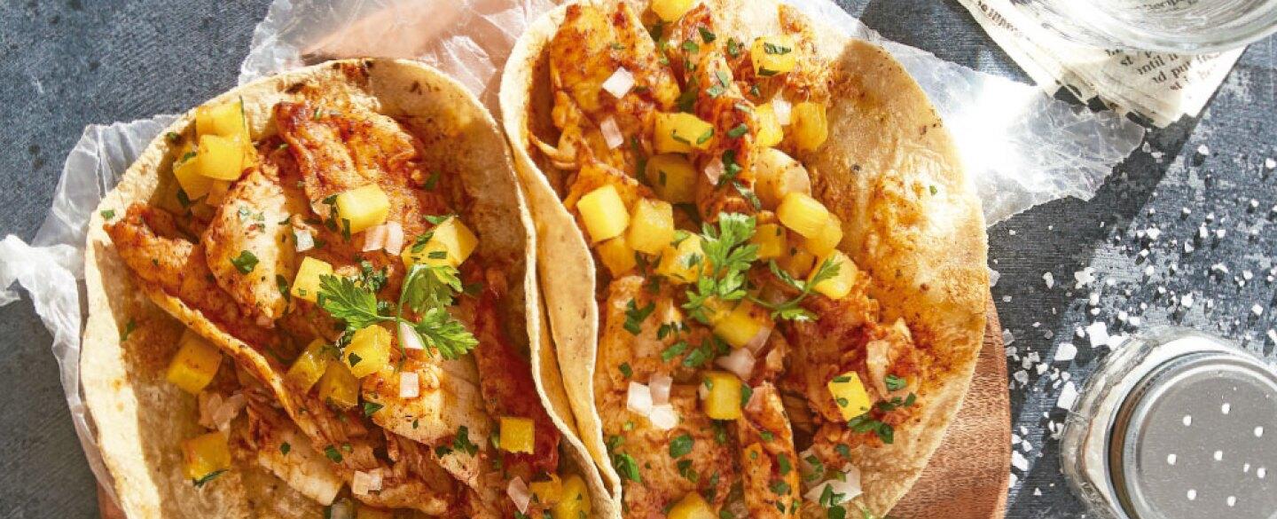 Tacos de pescado: receta al pastor fácil, rápida y económica