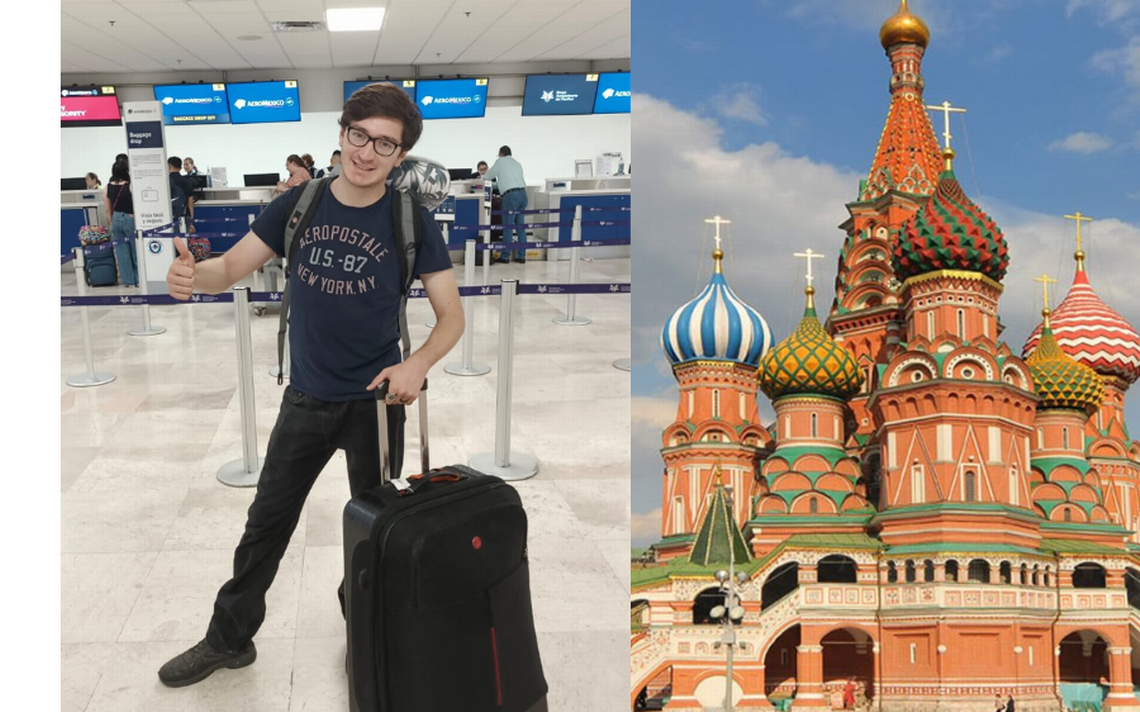 Adrián García, estudiante del ITH, va Rusia a curso aeroespacial