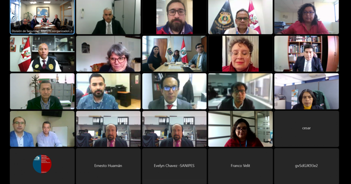 Cancillería participa en la IV Reunión del Grupo de Trabajo de lucha contra el Contrabando con Perú