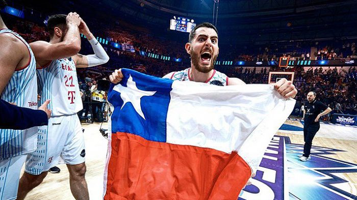 Jugador chileno triunfa con Alemania en el Basketball Champions League de Europa