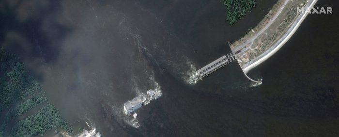 ONU ve “prematuro” considerar la rotura de la presa de Kajovka un crimen de guerra