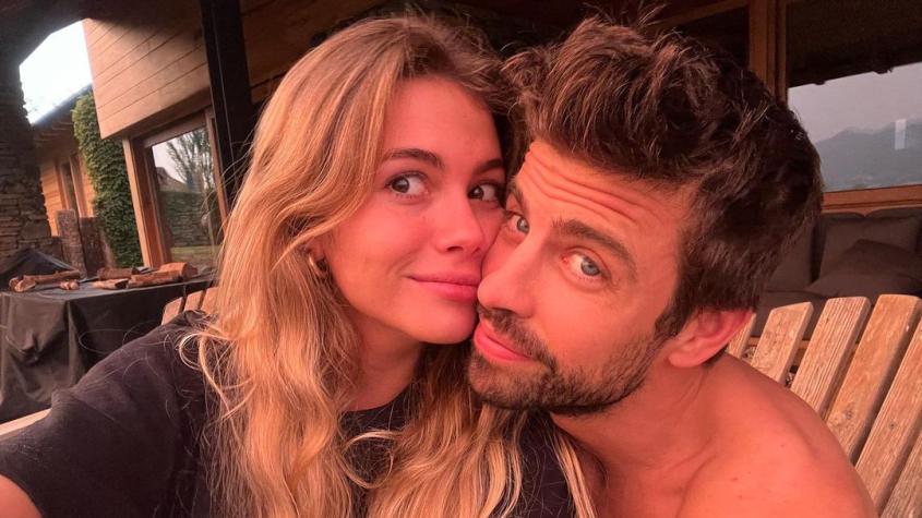 Clara Chía posó en bikini junto a Gerard Piqué