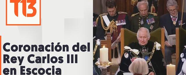 Así fue la segunda coronación del Rey Carlos III en Escocia