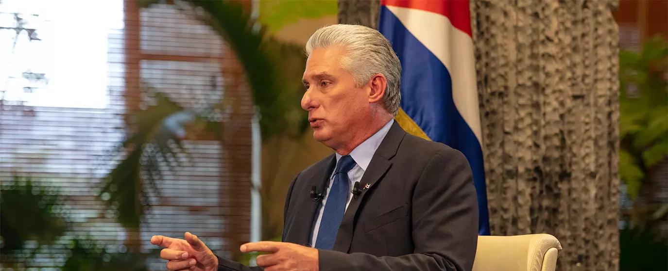 Miguel Díaz-Canel, presidente de Cuba: "El Gobierno de Biden optó por ser fiel al enfoque agresivo impulsado por Trump"