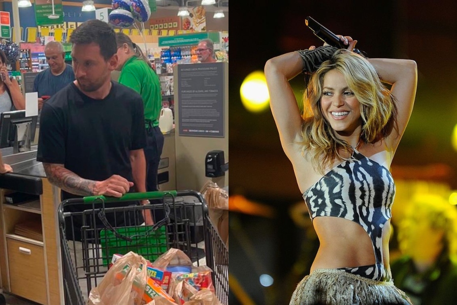 Messi causa furor en un supermercado de Miami y el Inter prepara su presentación con Shakira, Bad Bunny y Maluma