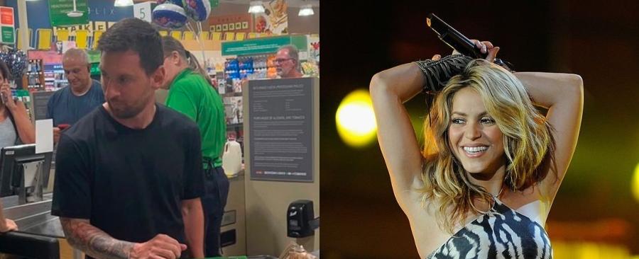 Messi causa furor en un supermercado de Miami y el Inter prepara su presentación con Shakira, Bad Bunny y Maluma