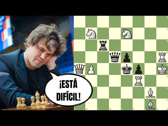 Magnus Carlsen RESUELVE el Ejercicio MÁS DIFÍCIL del Mundo 💥