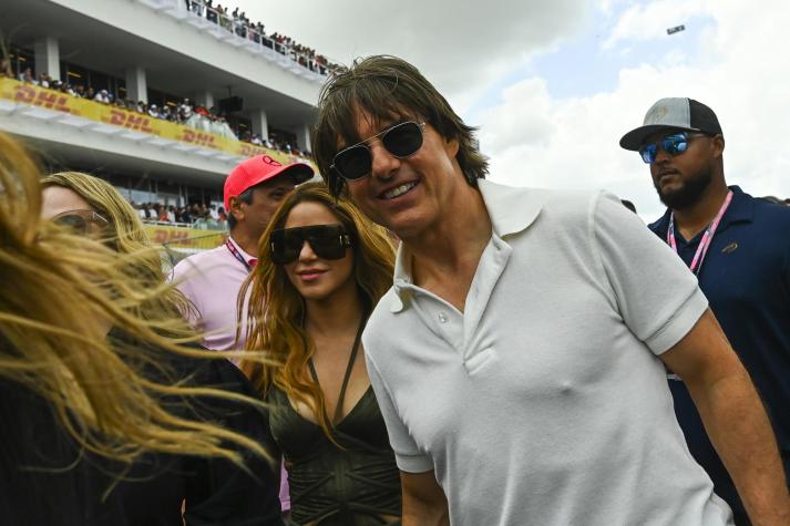 Shakira y Tom Cruise son captados juntos en Miami