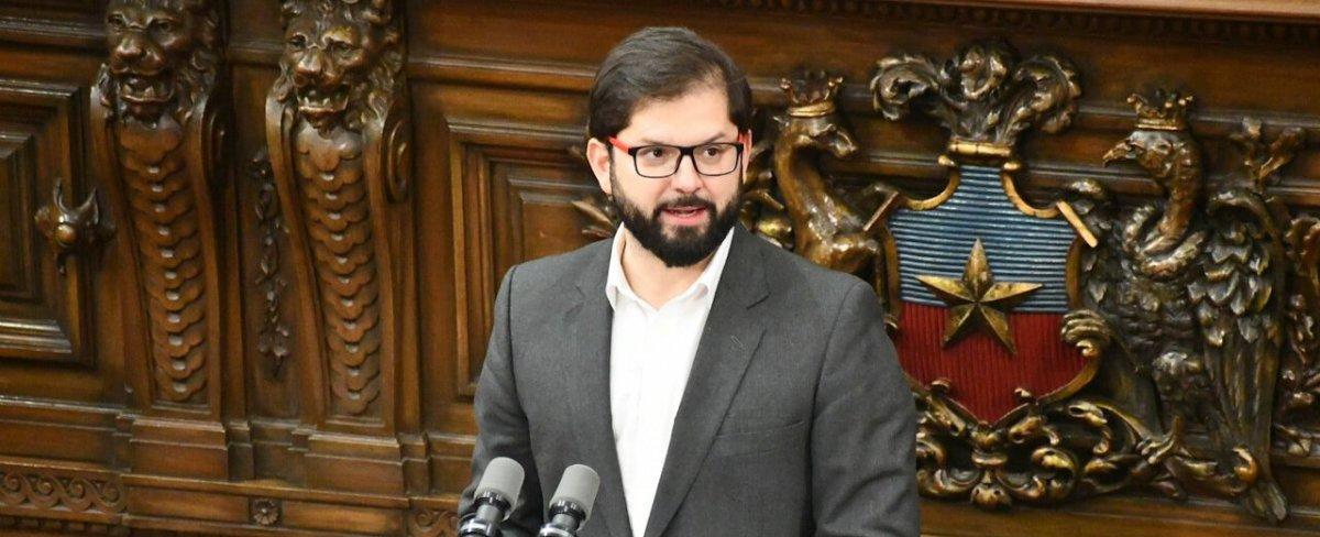 Presidente Boric: "Chile no se construye de la noche a la mañana"