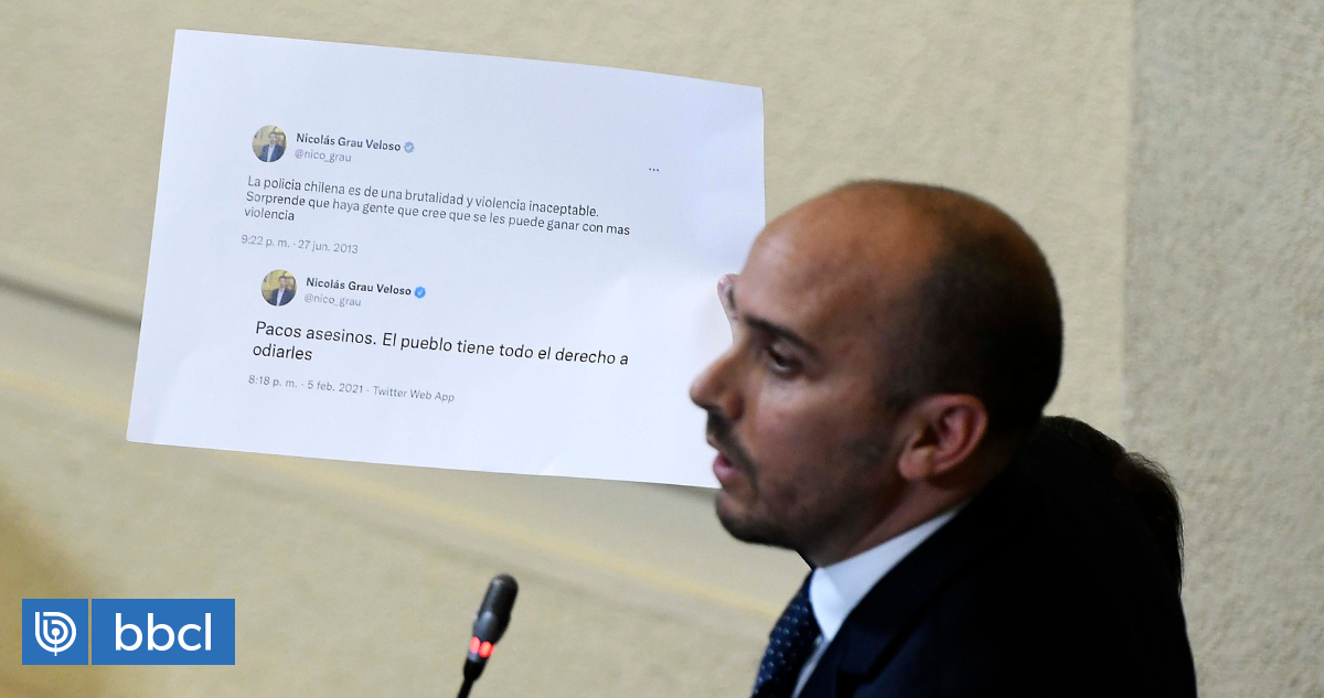 Interpelación a Tohá: Mirosevic enrostra Constitución a Longton por mostrar tuits de Orellana y Grau