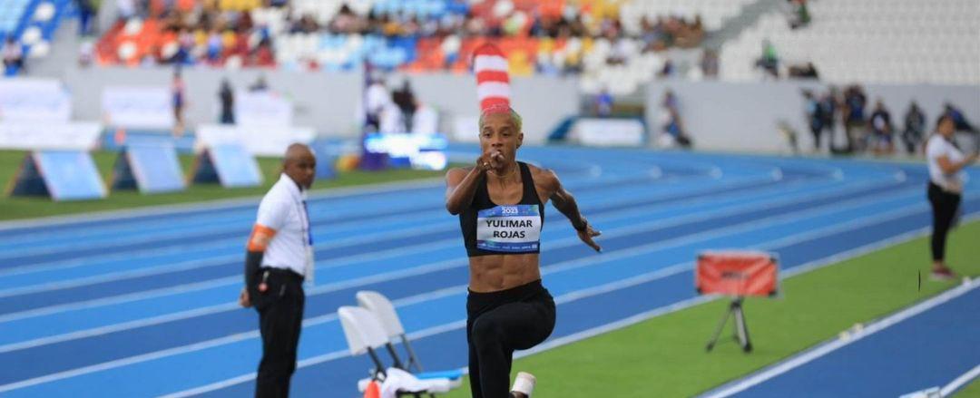 Yulimar Rojas rompe récord y alcanza el oro de la Liga Diamante: así celebra (+Video)