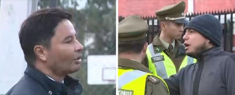 “¡¿Te creís Presidente ya?!”: Sujeto se fue con todo contra Rodolfo Carter luego de ser fiscalizado y detenido