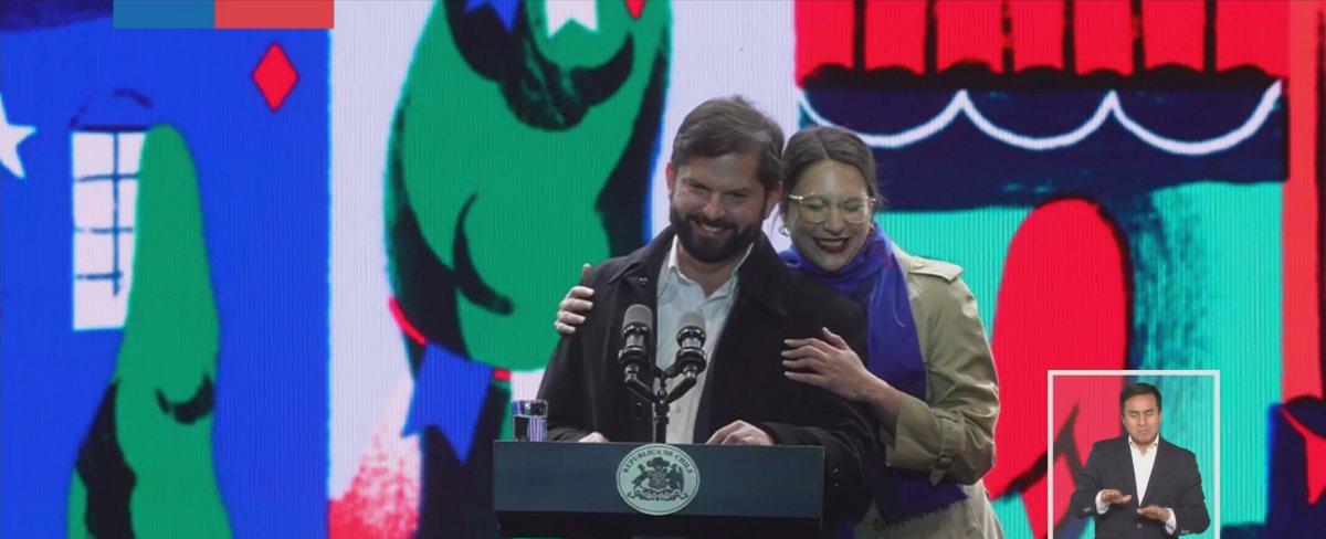 "Irací por mucho tiempo más": las palabras del Presidente Boric para la alcaldesa de Santiago en el Parque O'Higgins